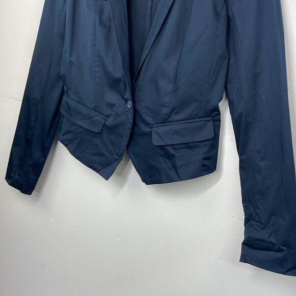 Free People Women's Navy Blazer Y2K size 0 - Picture 4 of 14